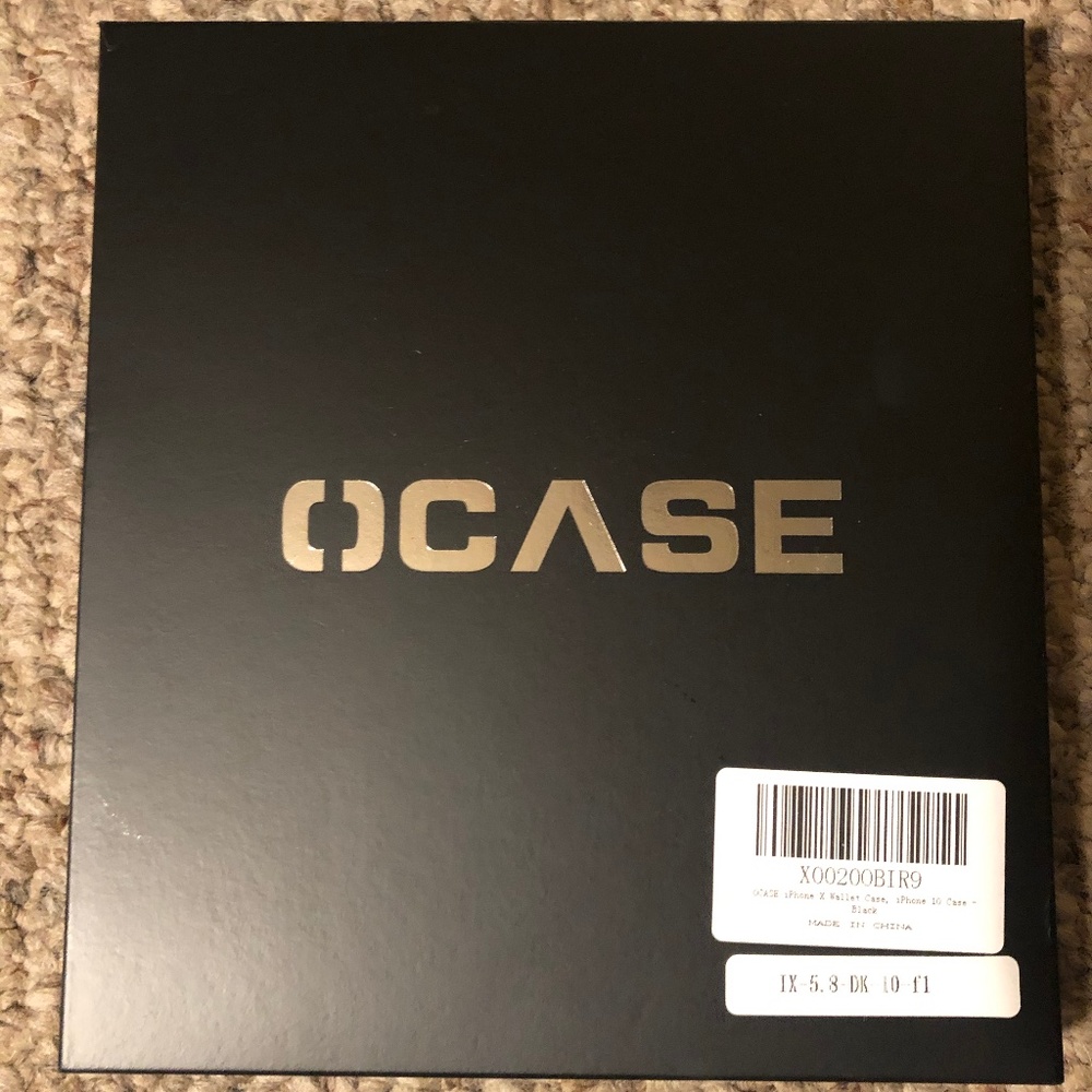 NIB Leather iPhone Case